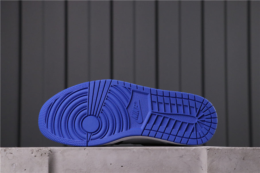 Air Jordan 1 High OG Court Sneakers in Purple 555088-041 - product image from the listing.