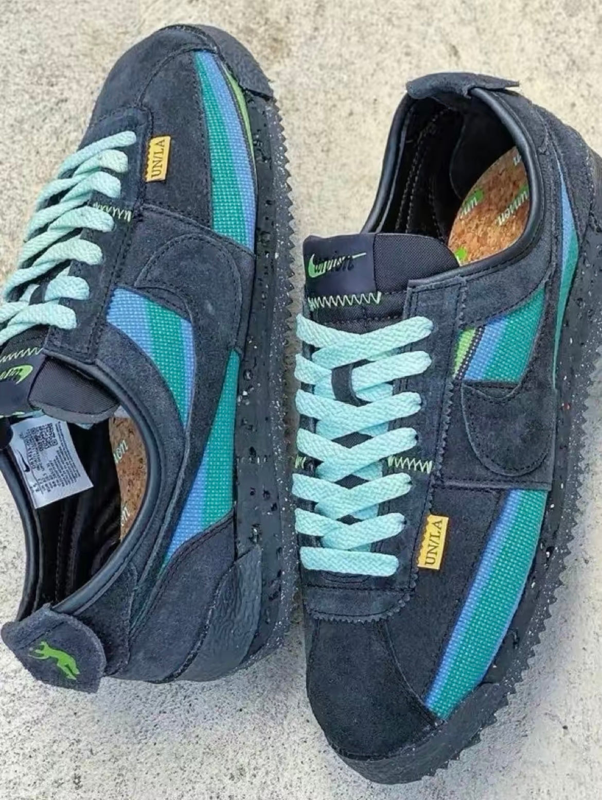 Nike Cortez SP Union LA Off Noir Trainers DR1413-001 - product image from the listing.