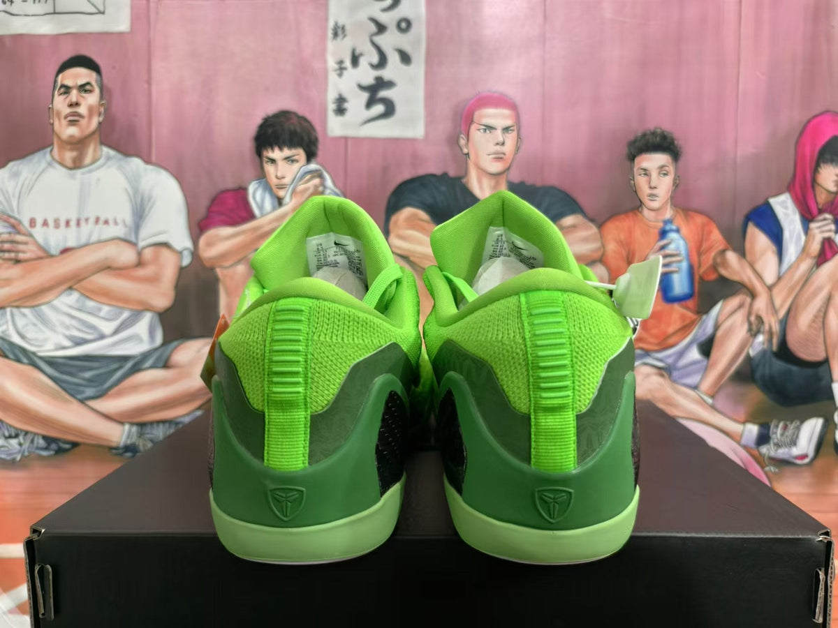 Electric Green - Nike Kobe 11 Basketball Shoes - product image from the listing.