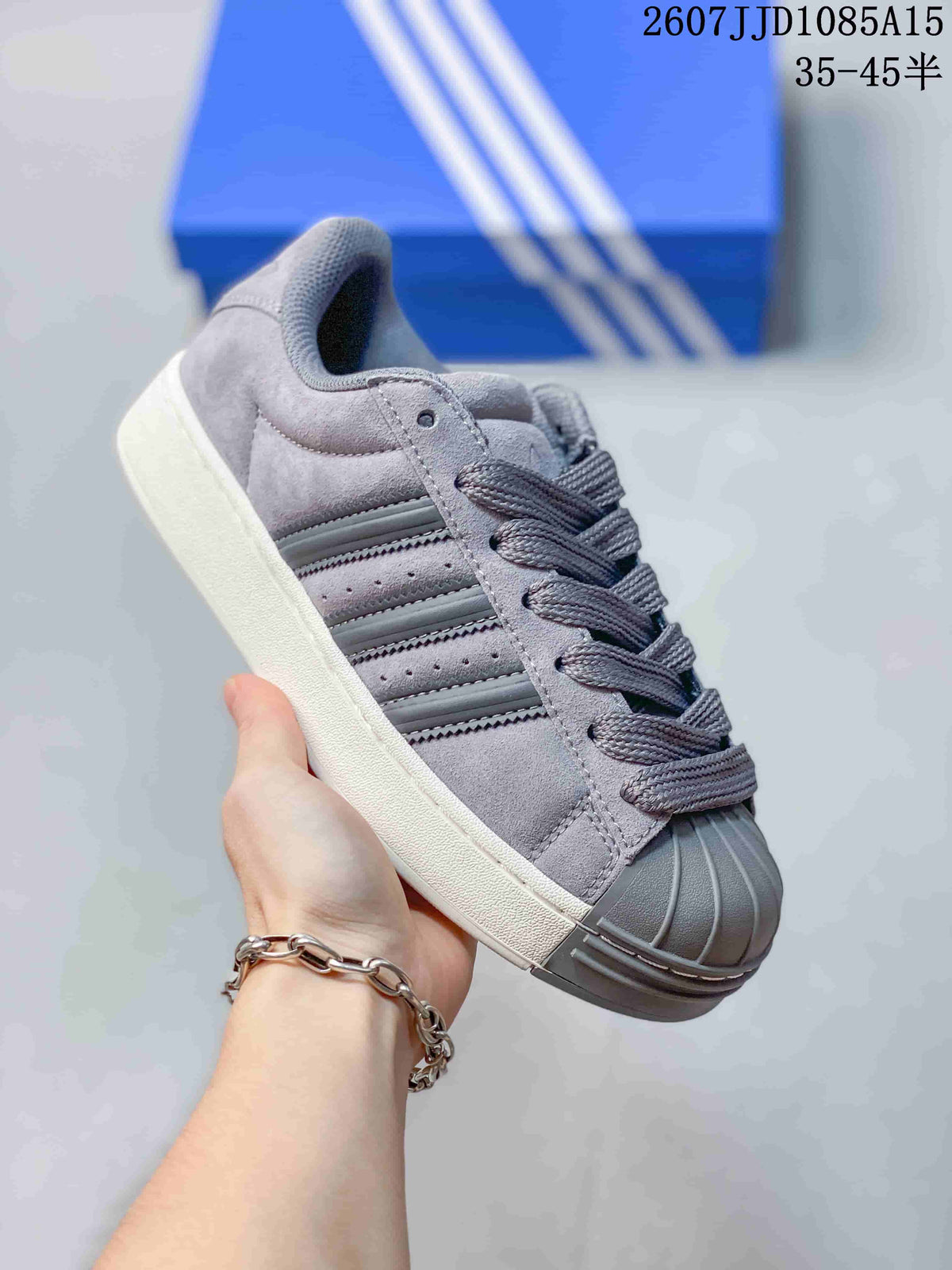 Adidas Superstar XLG Sneakers in Grey JR7444 - product image from the listing.