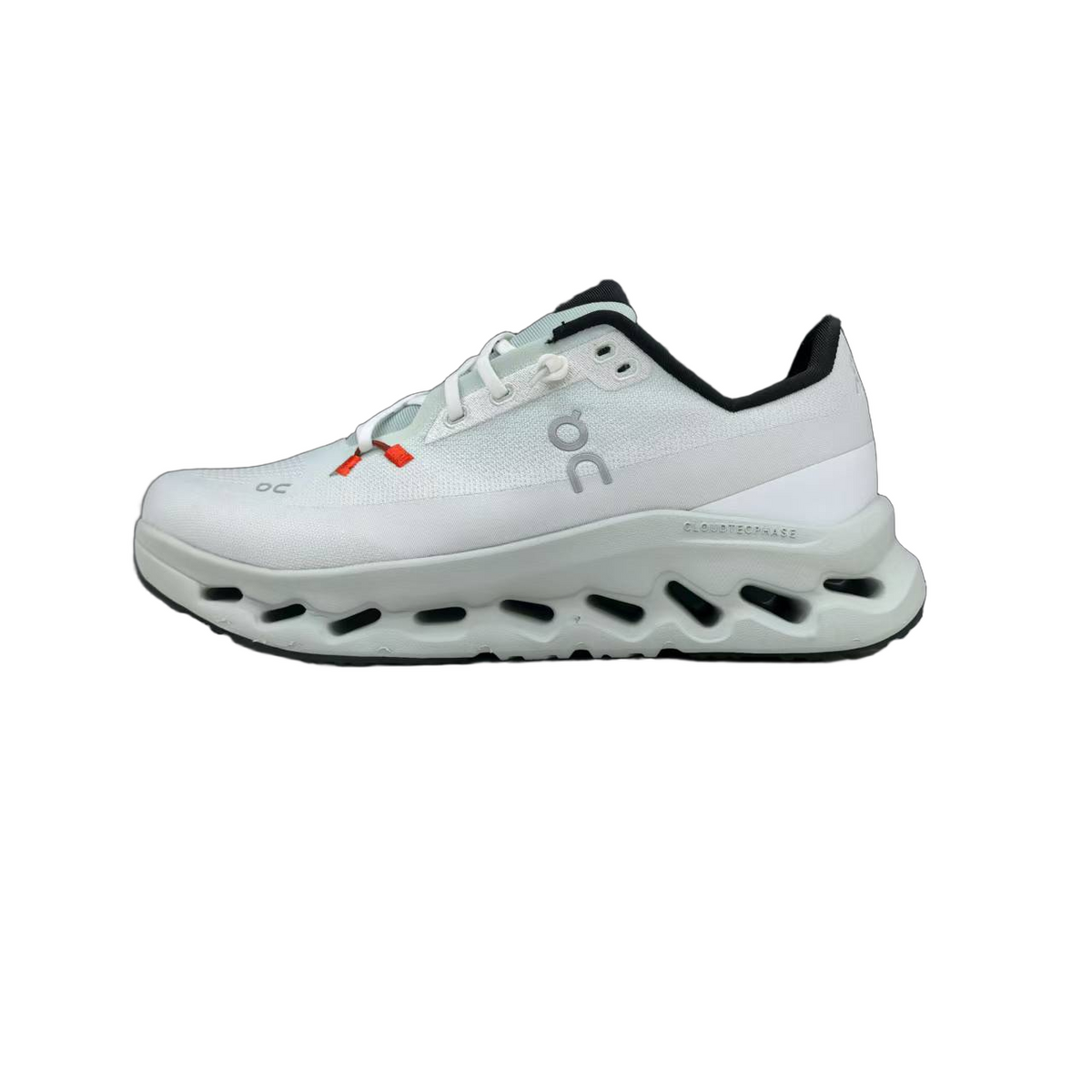 White and Black On Cloudmonster 2 Running Shoes - product image from the listing.