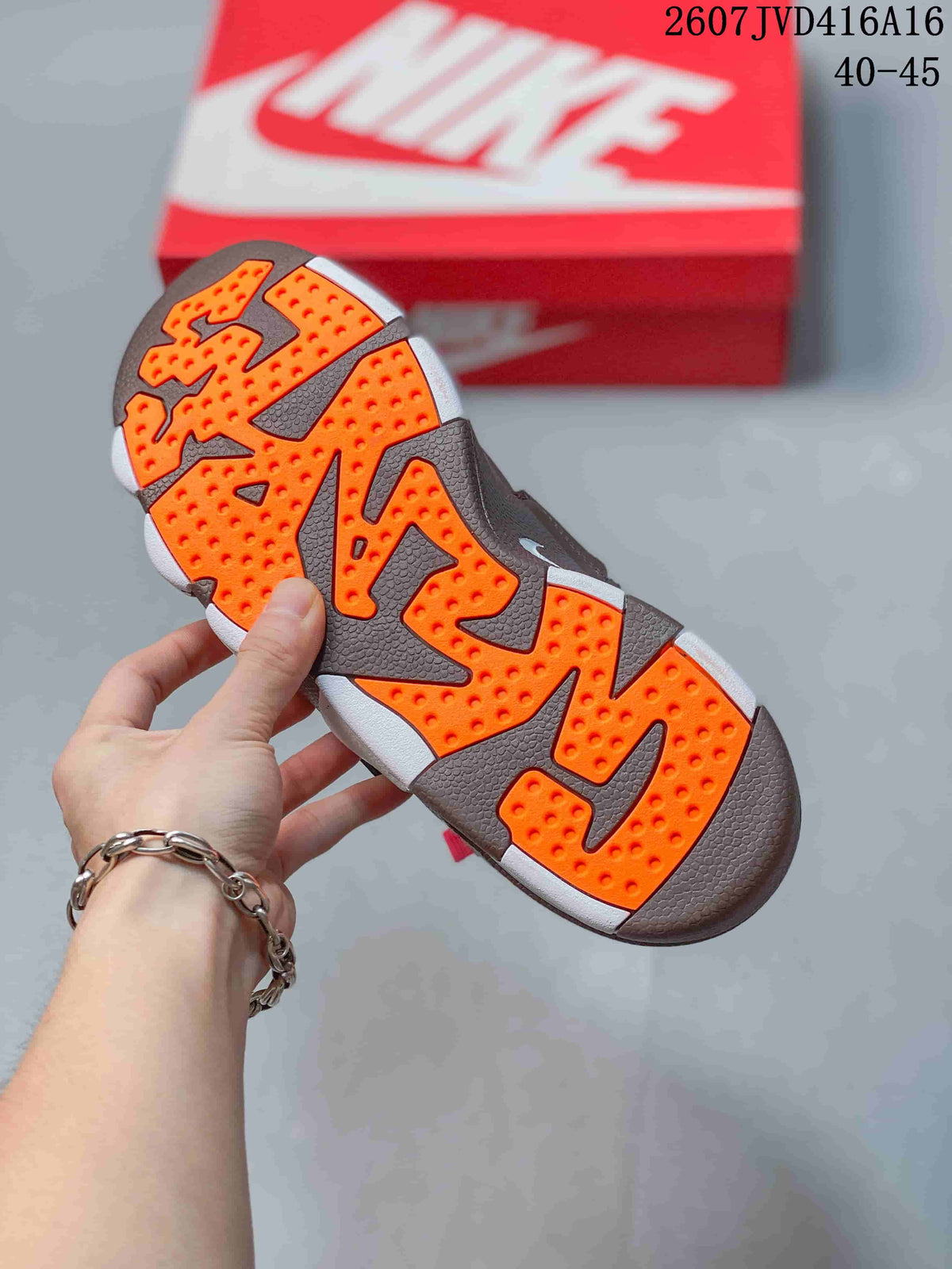 Nike Air Cushioned Sneakers in Brown Pink 2607JVD416A16 - product image from the listing.