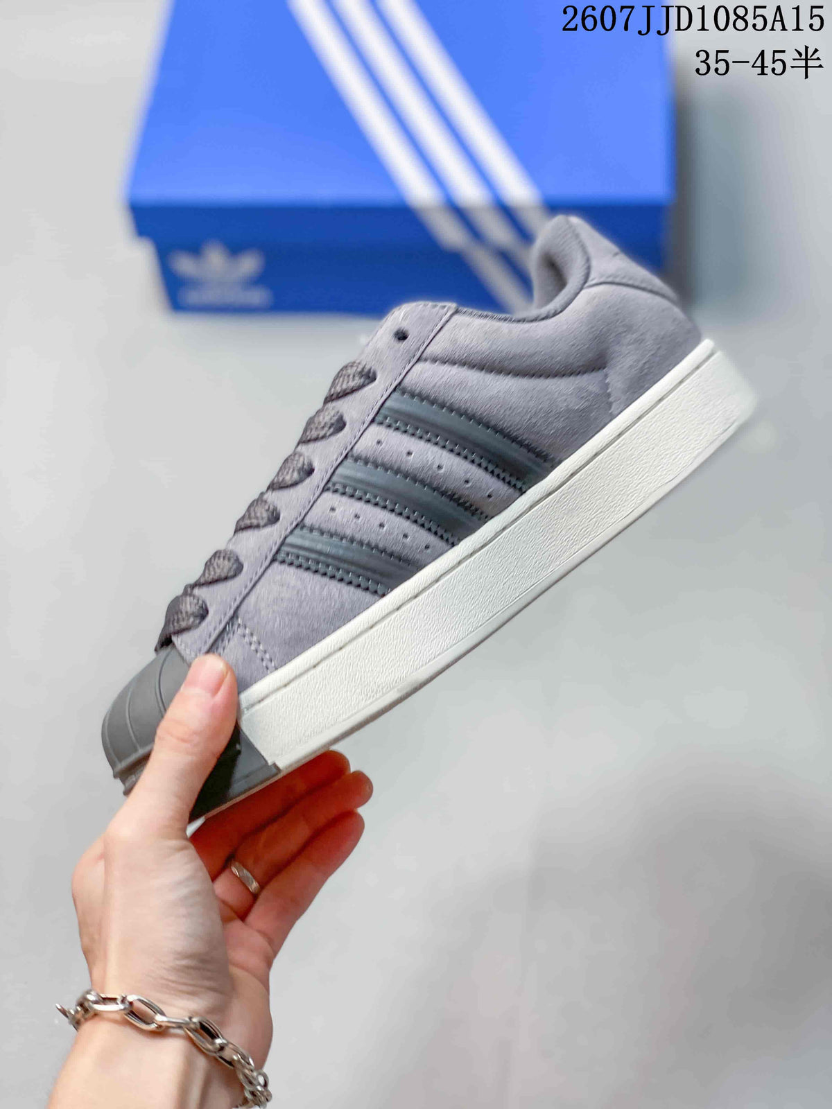 Adidas Superstar XLG Sneakers in Grey JR7444 - product image from the listing.