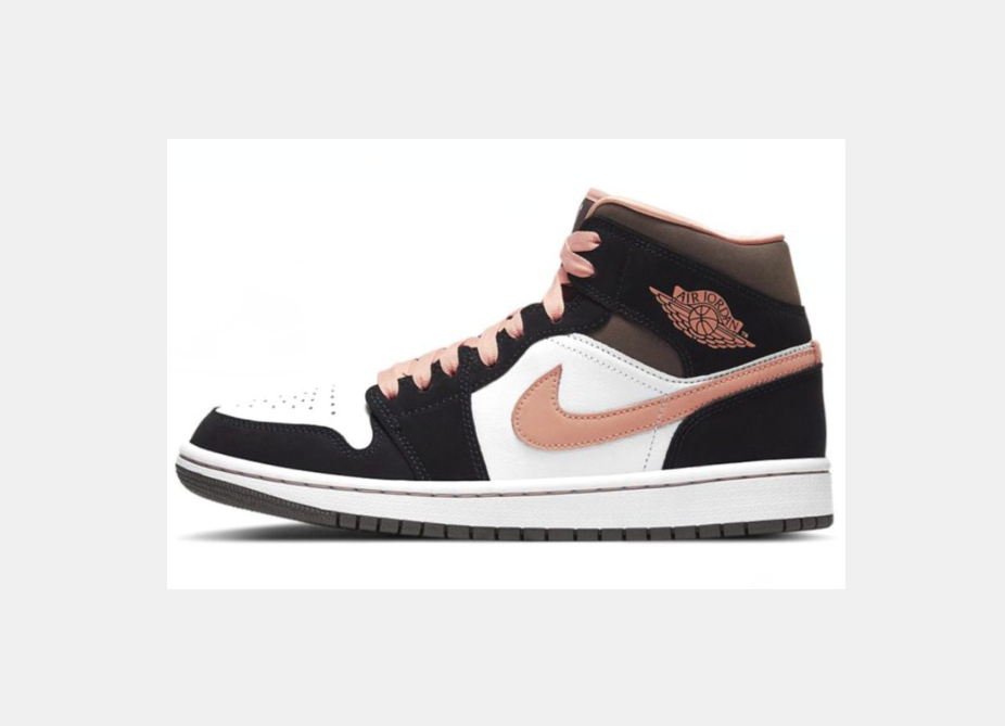 Air Jordan 1 High Peach Mocha Sneakers DH0210 - product image from the listing.