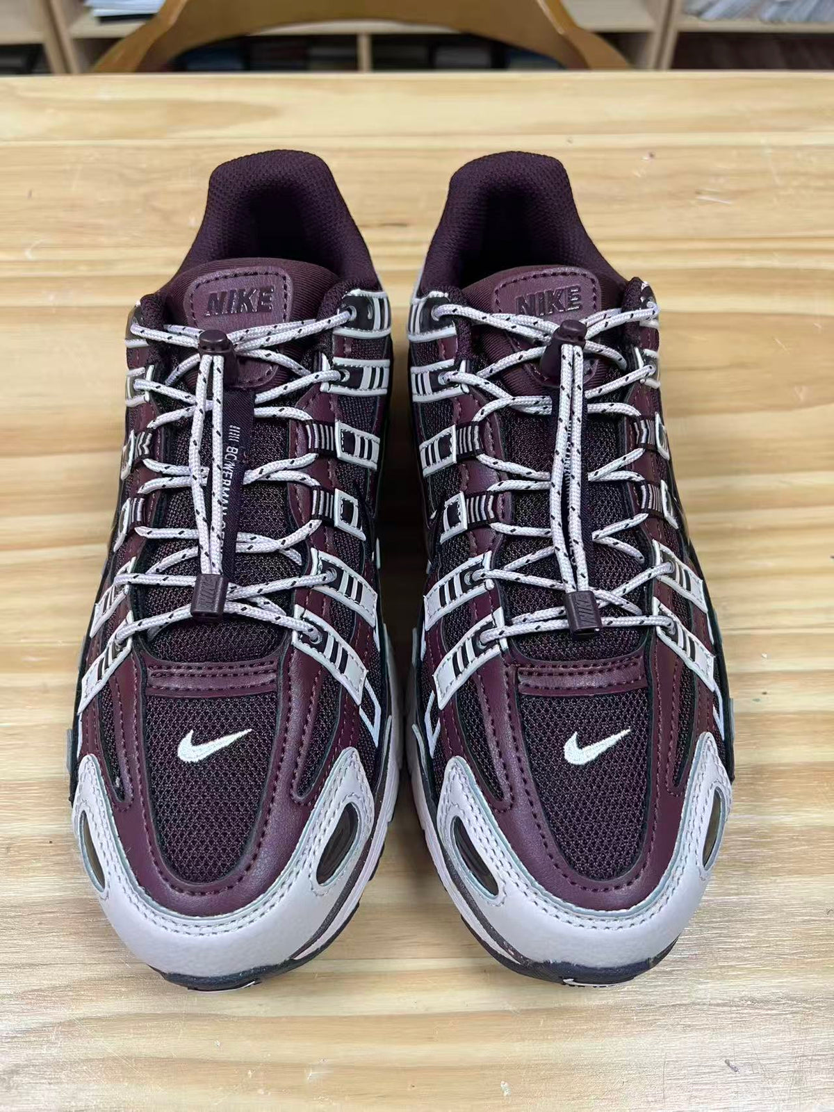 Nike P-6000 Sneakers Plum in Black White IM5237-600 - product image from the listing.