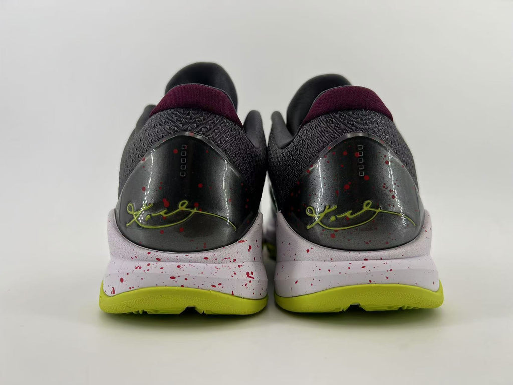Nike Kobe 5 Protro Basketball Shoes in White Purple Volt CD4991-100 - product image from the listing.