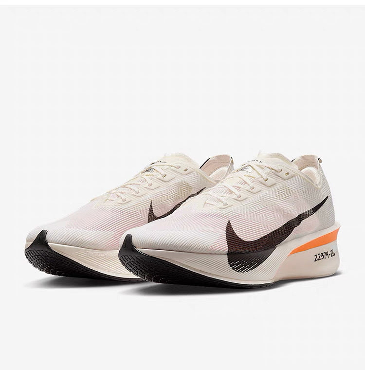 Nike Vaporfly 4 Road Racing Shoes HF6413-100 in White - product image from the listing.