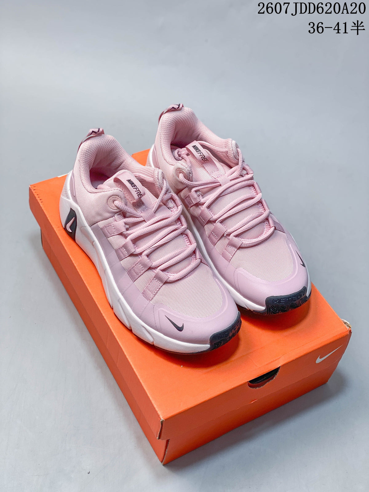 Nike Free Metcon 7 Training Shoes in Pink White 2607JDD620A20 - product image from the listing.