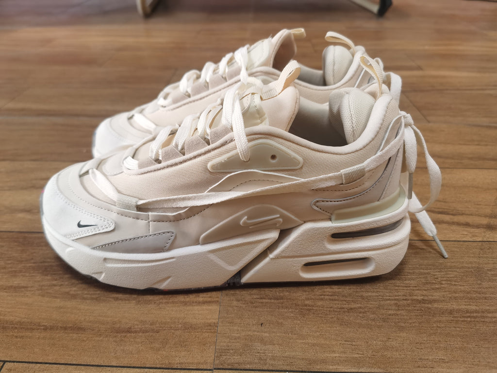 Nike Air Max Furyosa Sneakers in White Beige - product image from the listing.
