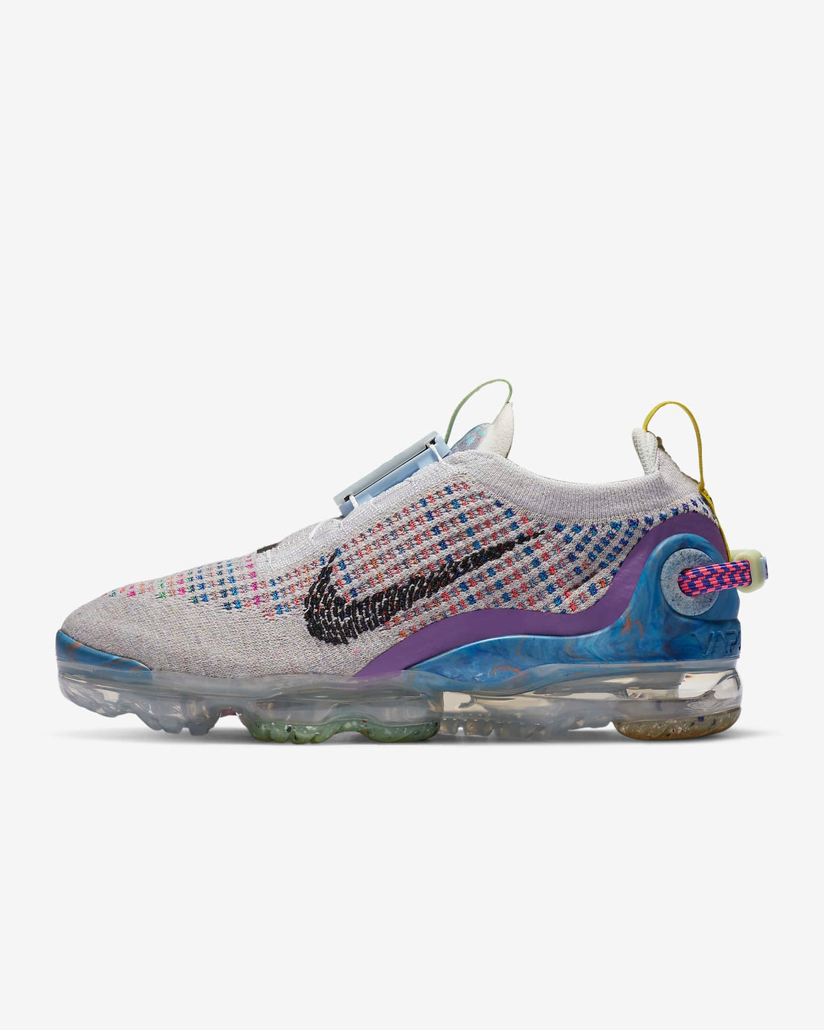 Nike Air VaporMax 2020 Flyknit Sneakers in Multicolor CJ6741-001 - product image from the listing.