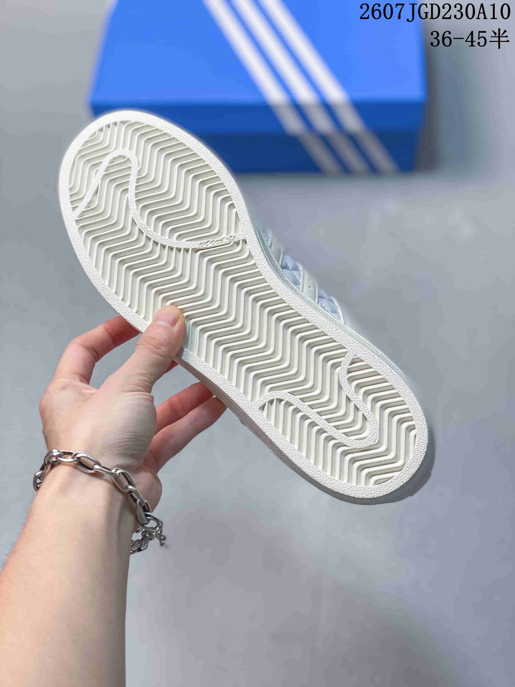 Adidas Superstar II Sneakers in White 2607JGD230A10 - product image from the listing.