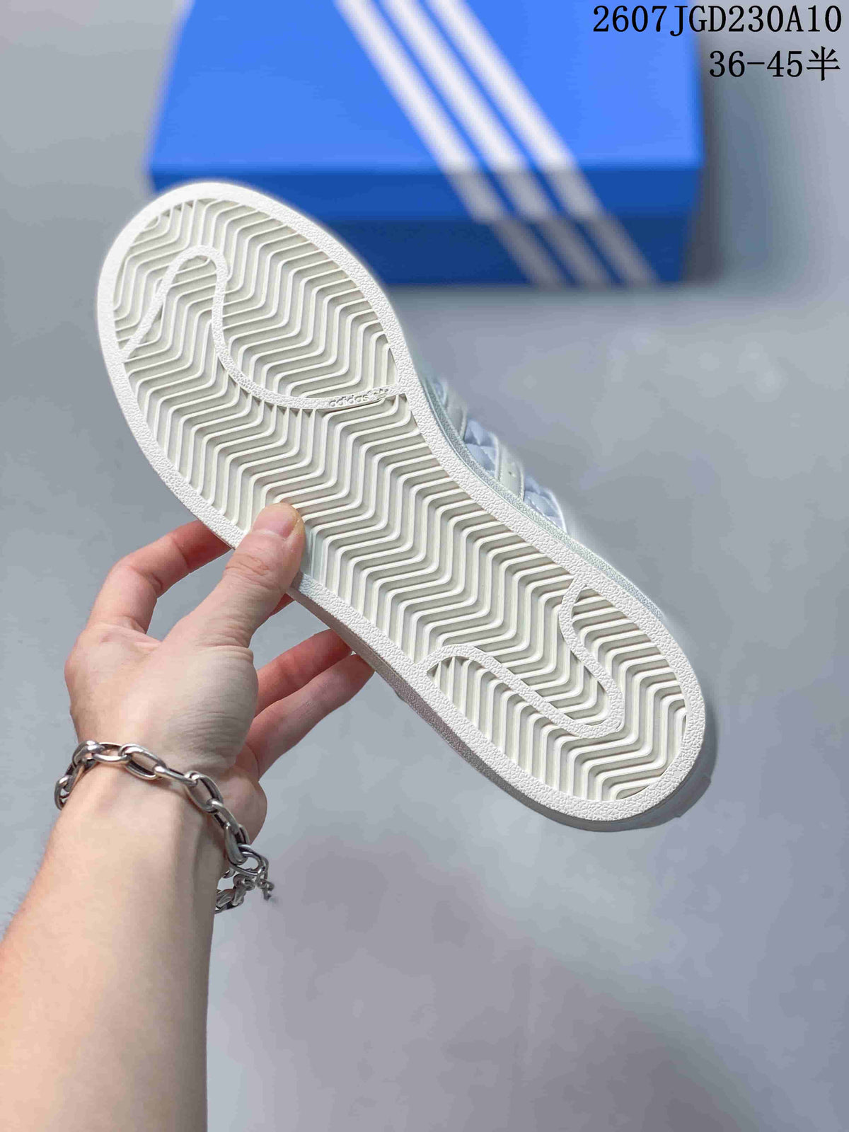 Adidas Superstar II Sneakers in White 2607JGD230A10 - product image from the listing.