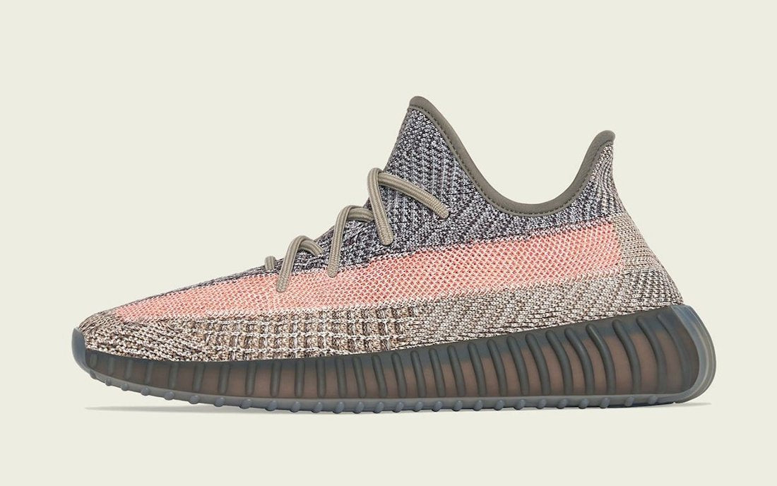 adidas Yeezy Boost 350 V2 Ash Sneakers in Stone GW0089 - product image from the listing.
