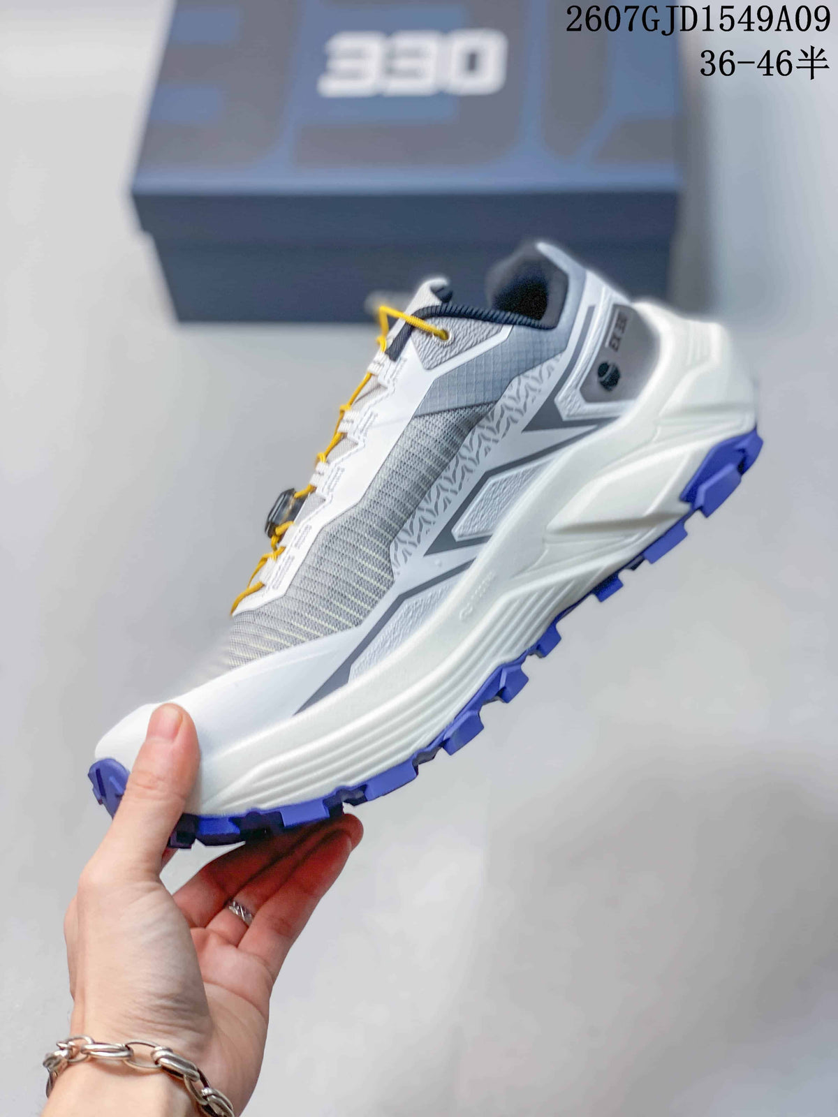 Kailas Fuga Ex 330 Trail Running Shoes in Grey Purple - product image from the listing.