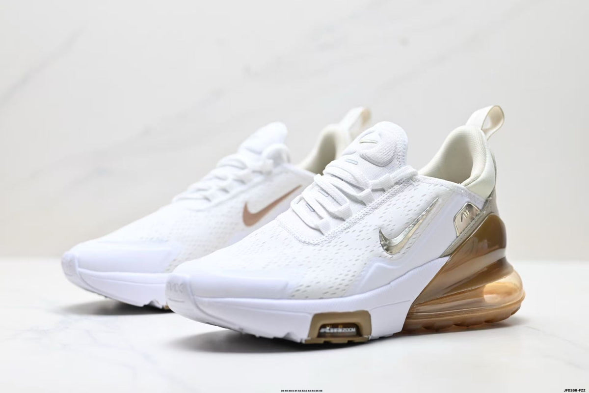 Nike Air Max 720 Sneakers in White and Tan - product image from the listing.