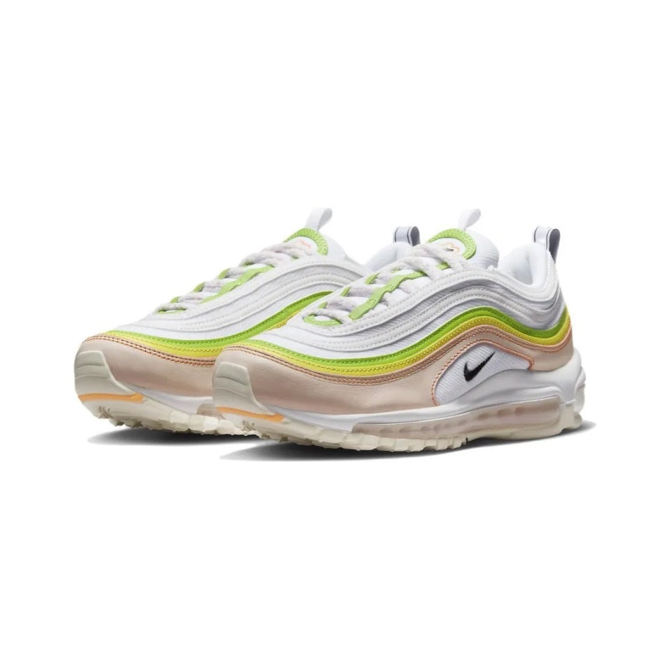 Women's Nike Air Max 97 Sneakers White FD0870-100 - product image from the listing.
