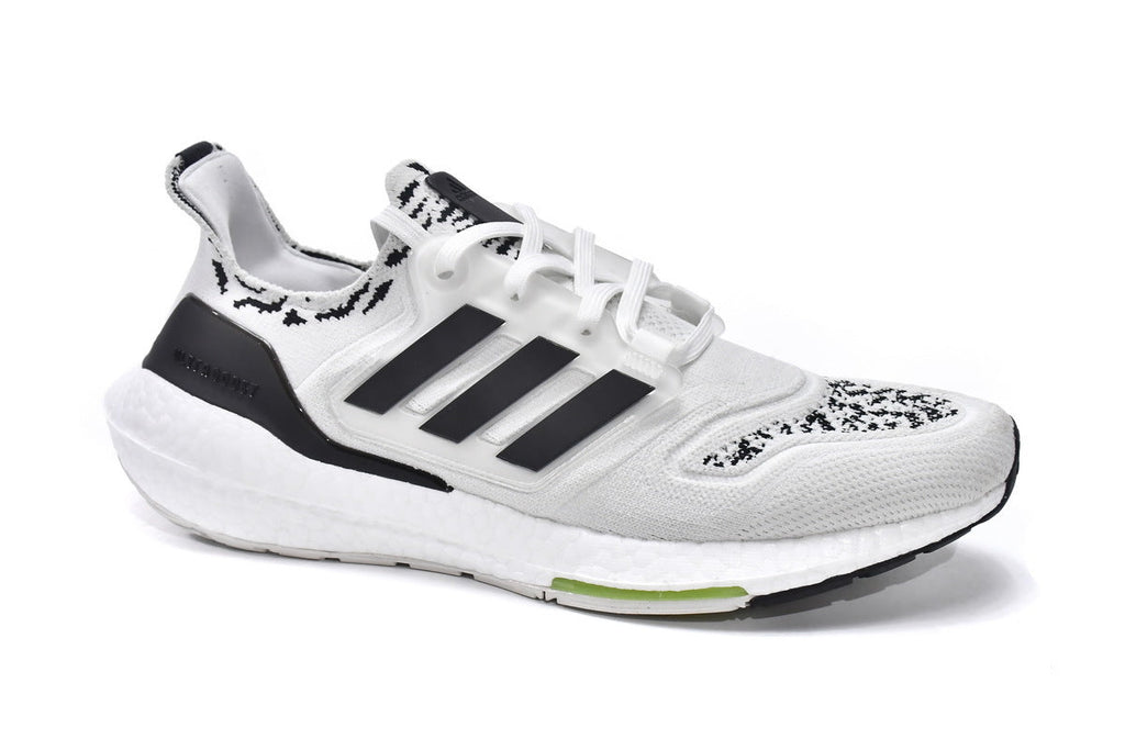 adidas UltraBoost 22 GX5573 White Black Zebra Shoes for Running - product image from the listing.