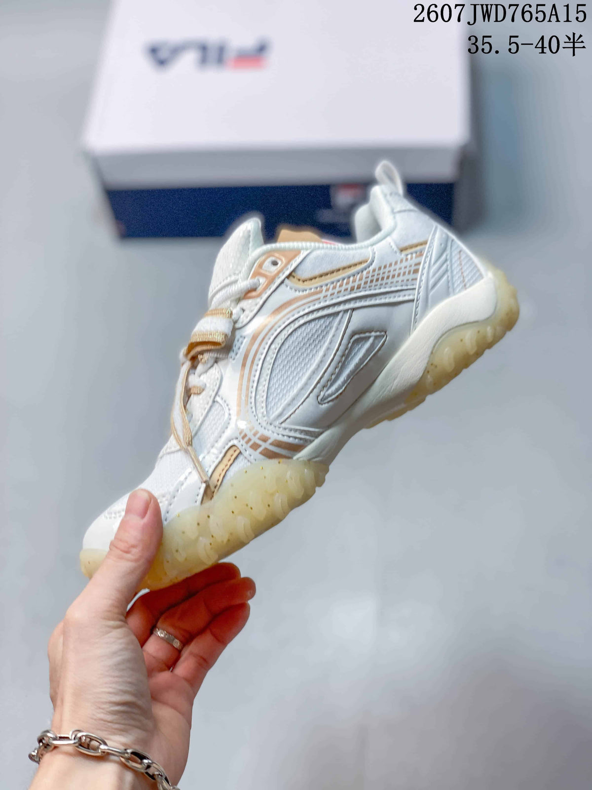 Women's FILA Pebble White Gold Sneakers 711650UTU - product image from the listing.
