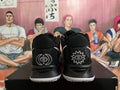 Nike Basketball Sneakers in Black and White - product image from the listing.