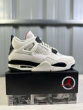 Air Jordan 4 Retro Flight Club White Black IM4002-100 - product image from the listing.