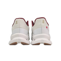 Ivory and Burgundy On Cloudmonster 2 Sneakers - product image from the listing.