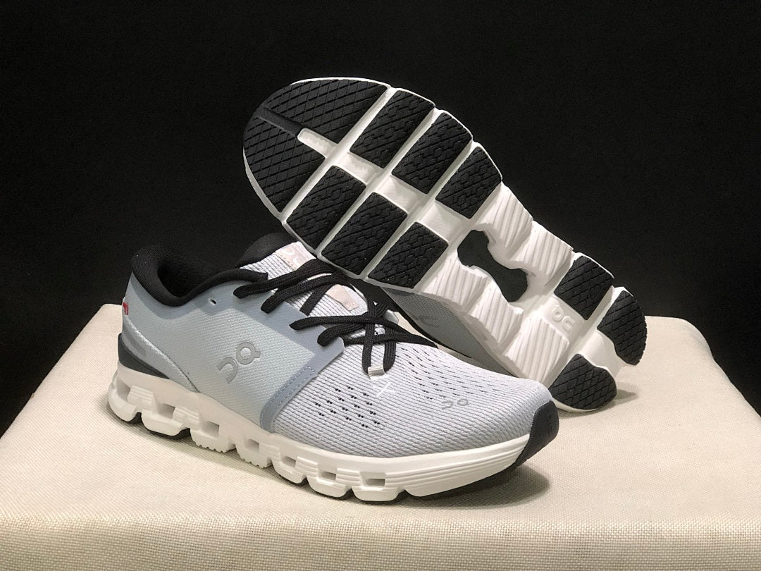 Glacier Gray On Cloud X4 Running Shoes - product image from the listing.