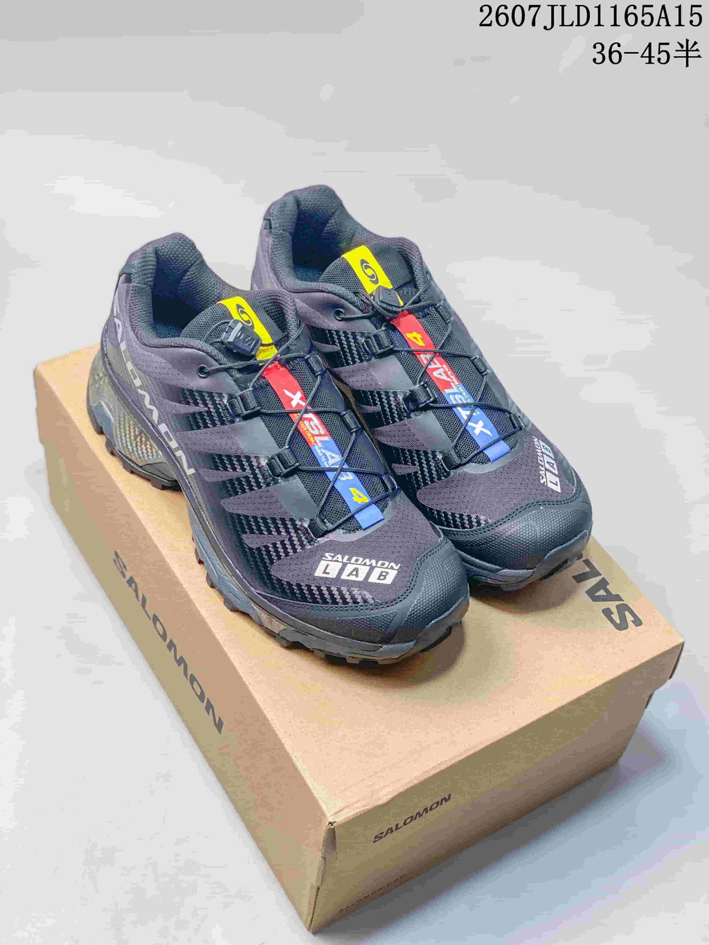 Salomon XT-4 OG Black Trail Trainers L47132900 - product image from the listing.