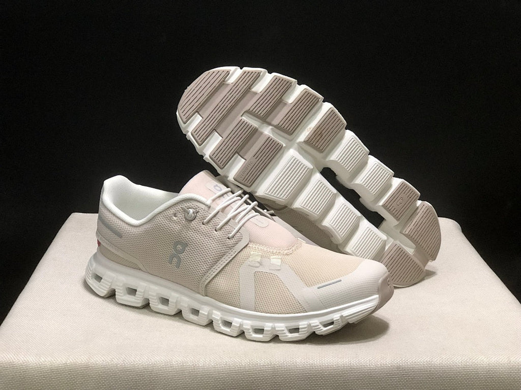 Pearl White On Cloud 6 Sneakers - product image from the listing.