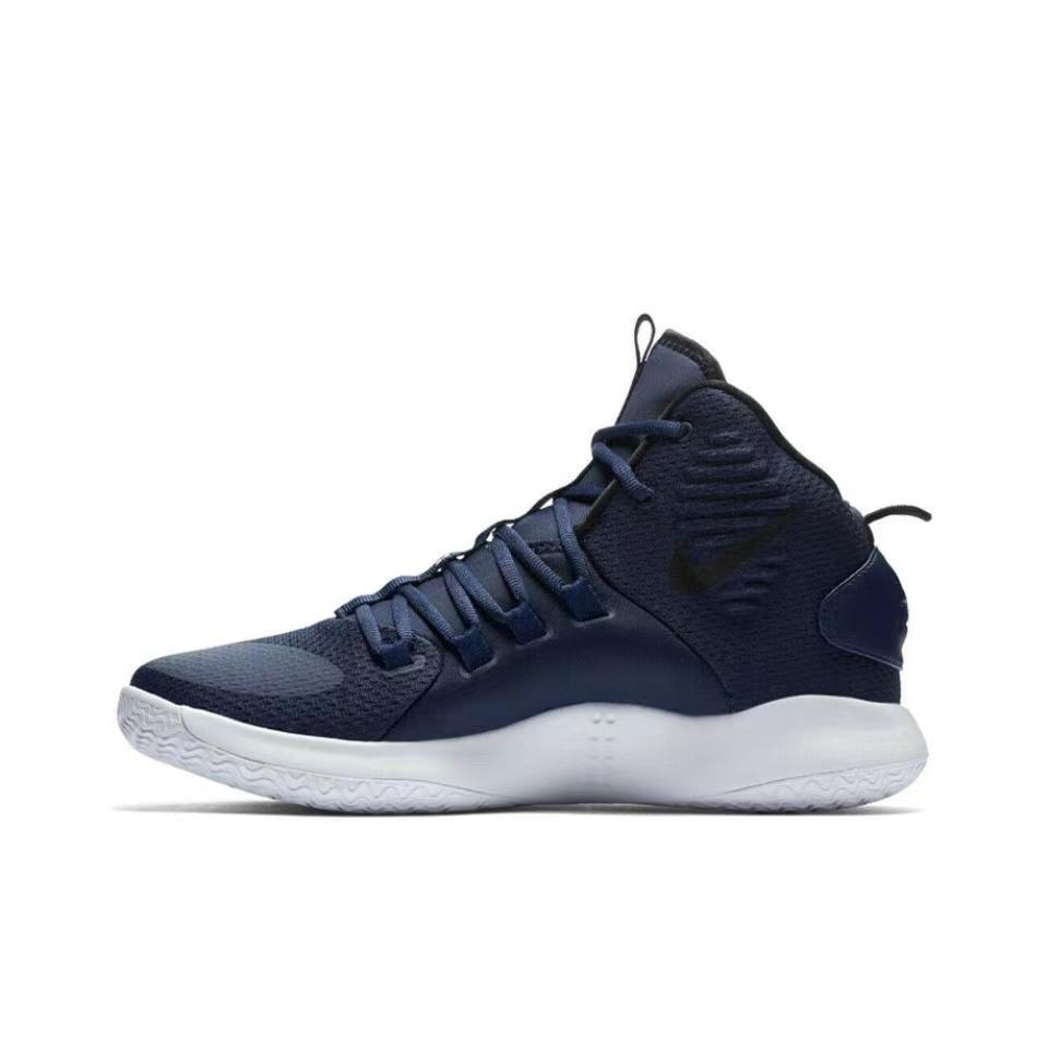 Nike Basketball Sneakers, in Navy and White - product image from the listing.