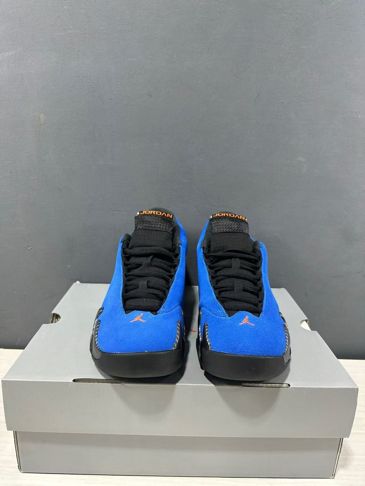 Air Jordan 14 Retro Florida Gators Blue Sneakers FA4616-172 - product image from the listing.