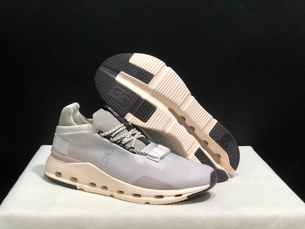 Sesame Gray On Cloudnova 1 Sneakers - product image from the listing.