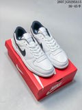 Nike SB Dunk Low Pro Sneakers in White Black 2607JGD295A15 - product image from the listing.