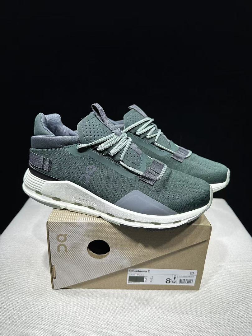 Deep Green On Cloudnova 2 Sneakers - product image from the listing.