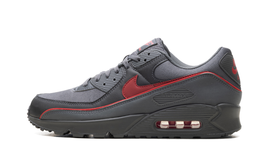 "Iron Grey University Red" Air Max 90 Premium HV4517 001 - product image from the listing.
