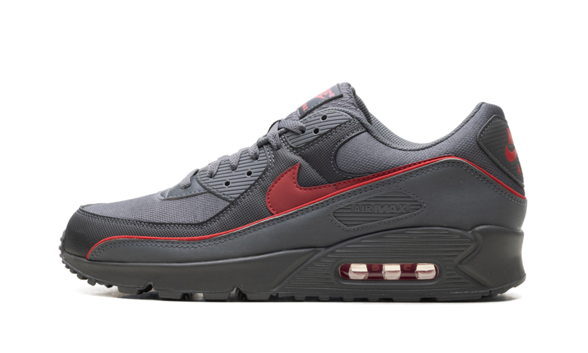 "Iron Grey University Red" Air Max 90 Premium HV4517 001 - product image from the listing.