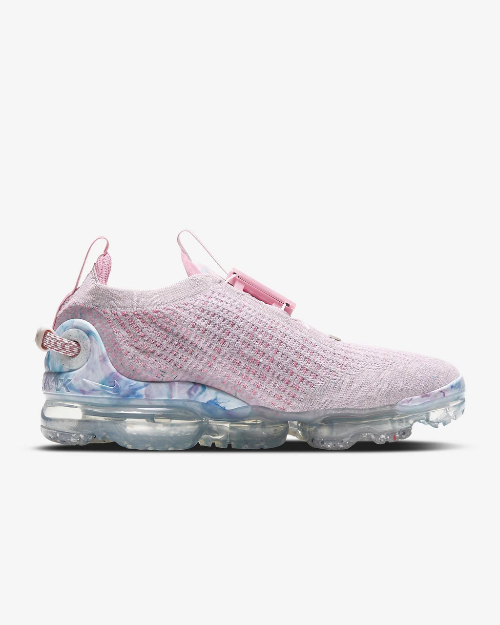 Nike Air VaporMax 2020 Flyknit Sneakers in Pink Multicolor CT1933-500 - product image from the listing.