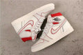 Air Jordan 1 Retro High OG Sneakers in White and Red - product image from the listing.