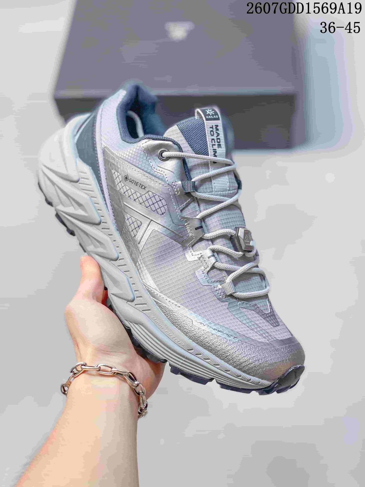 KAILAS 721090TRI Trail Running Shoes in Gray - product image from the listing.