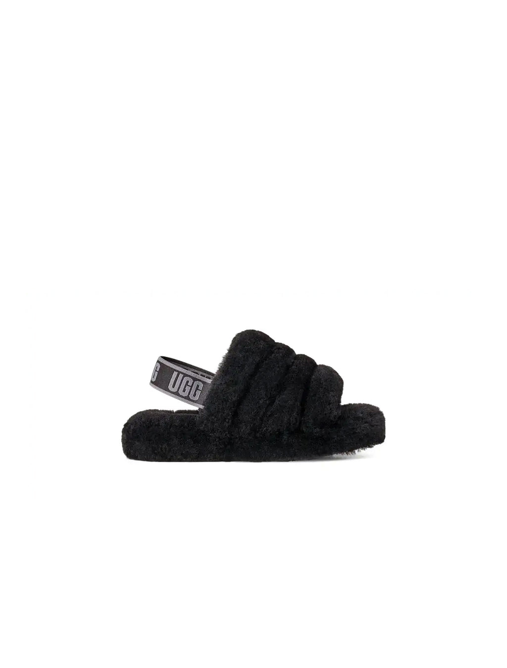 UGG (PS) Fluff Yeah Ultra in Black - product image from the listing.
