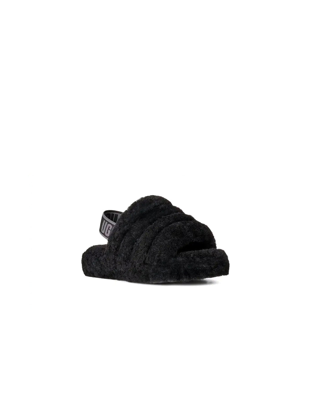 UGG (PS) Fluff Yeah Ultra in Black - product image from the listing.