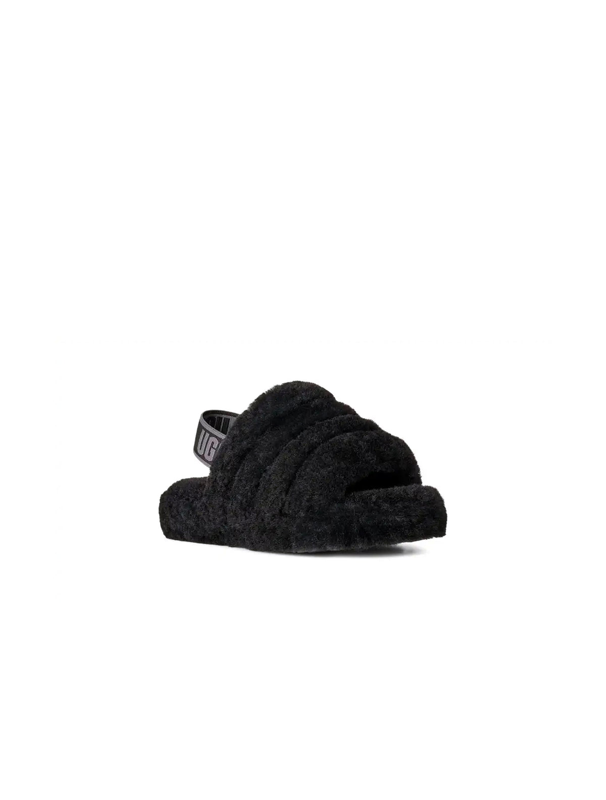 UGG (PS) Fluff Yeah Ultra in Black - product image from the listing.