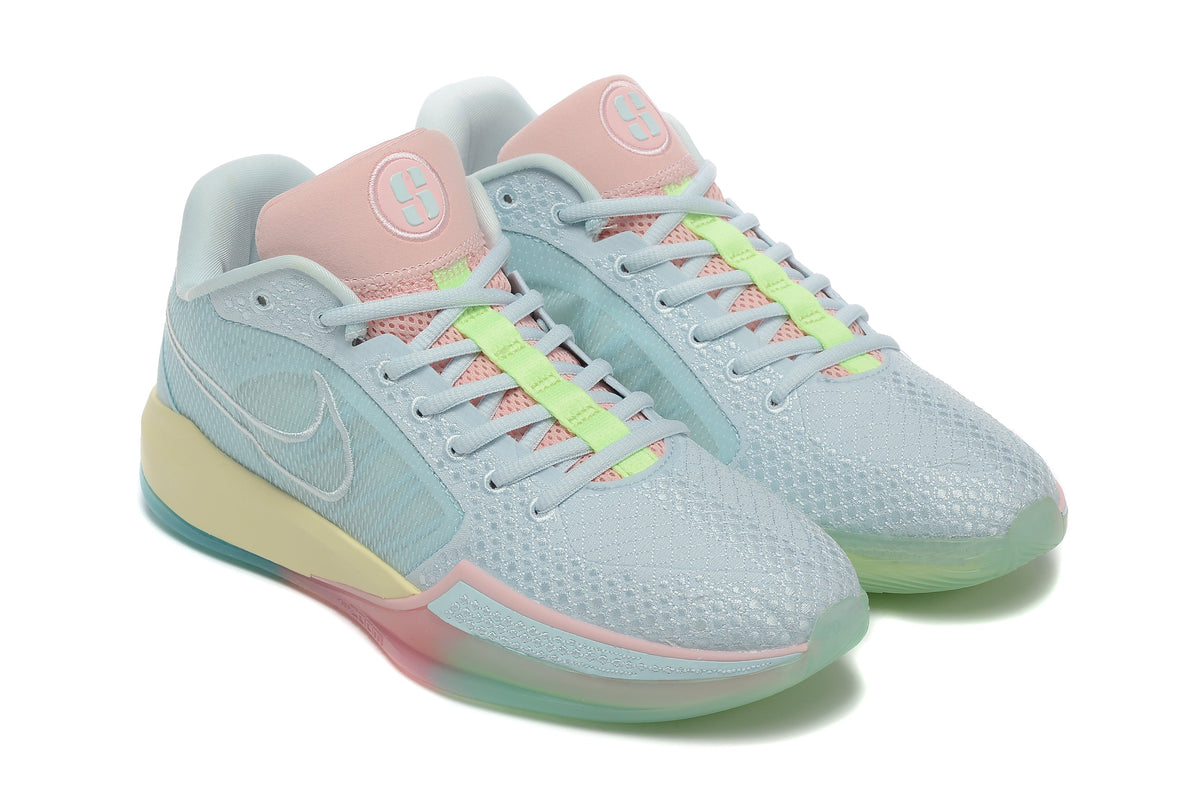 Nike Sabrina 2 Basketball Shoes in Blue Pink Green - product image from the listing.