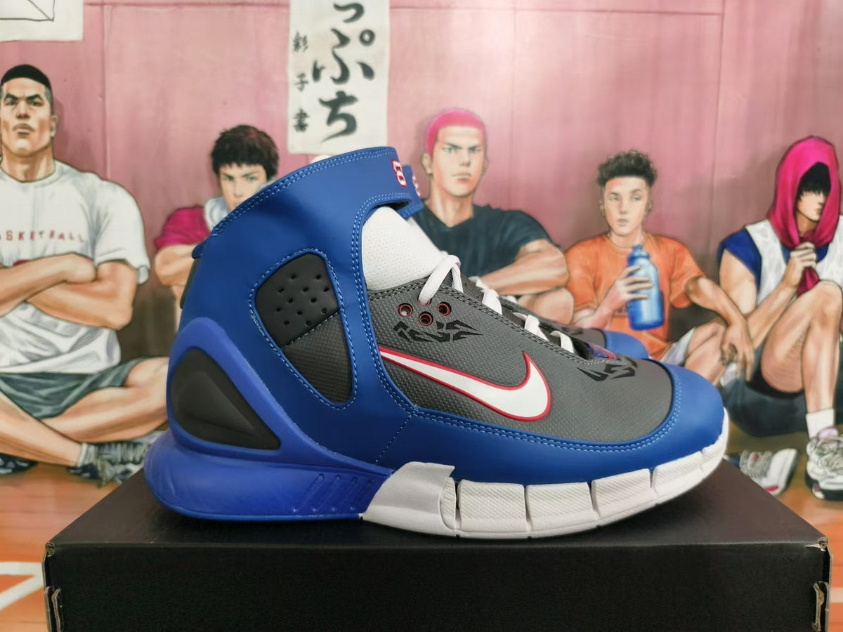 Nike Zoom Kobe 2K5 Basketball Sneakers in Blue Gray - product image from the listing.