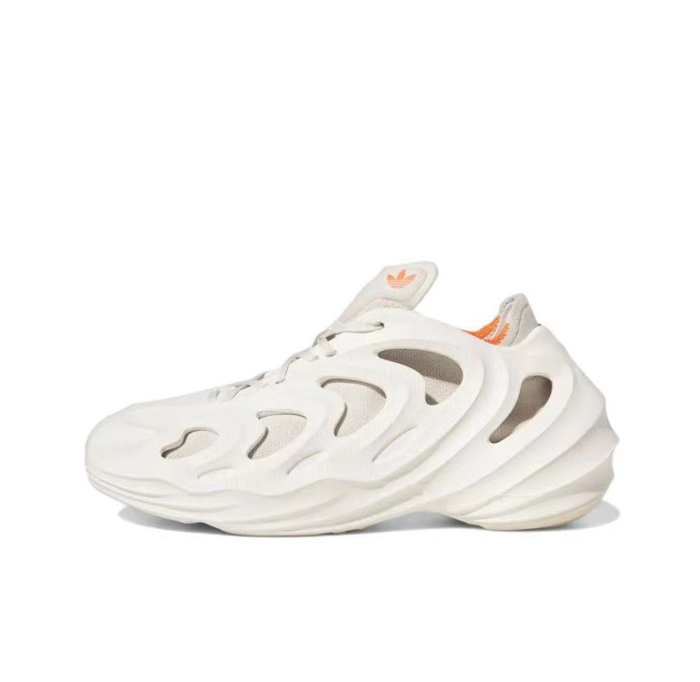 Adidas Originals GY4455 White Trainers with Orange Accents - product image from the listing.