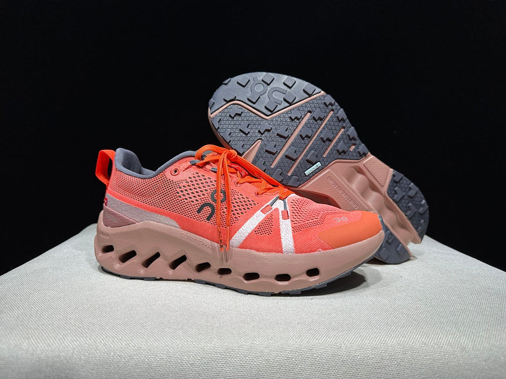 Orange On Cloudsurfer Trail Running Shoes - product image from the listing.