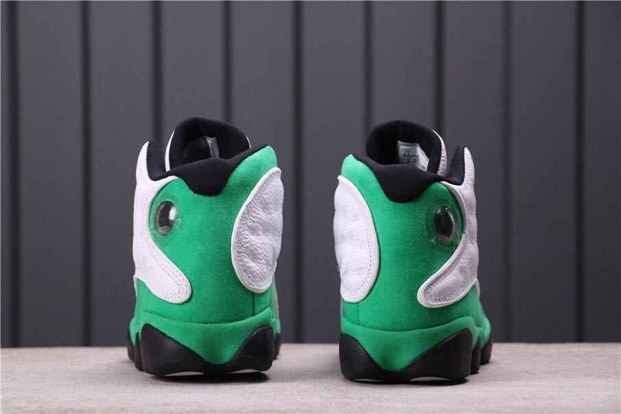 Air Jordan 13 Lucky Green High-Top Sneakers DB6537-113 - product image from the listing.