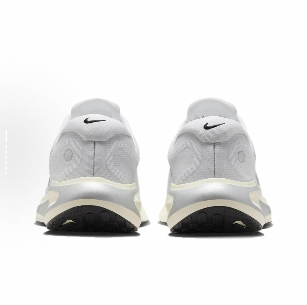Nike Journey Run Road Shoes for Running White/Silver FJ7765-104 - product image from the listing.
