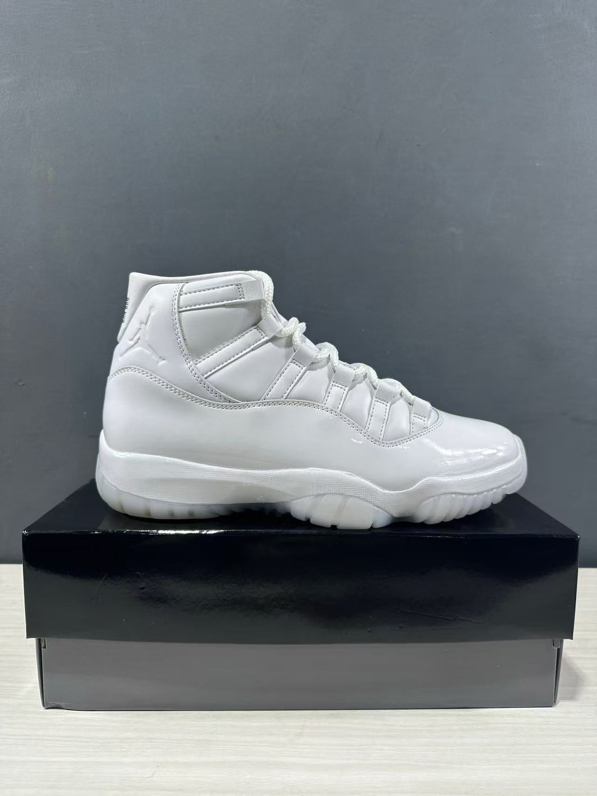 Air Jordan 11 Retro All-White High-Top Sneakers - product image from the listing.