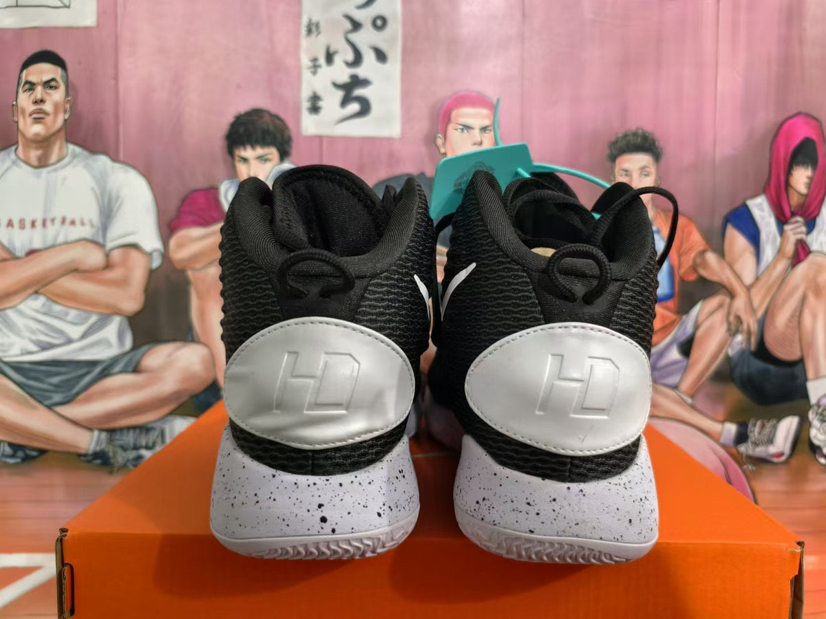 Nike Hyperdunk Basketball Shoes, in Black and White - product image from the listing.