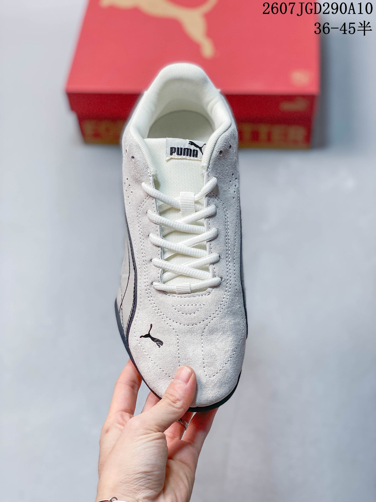 Puma Catch Soleil SD Sneakers in White 402681-11 - product image from the listing.